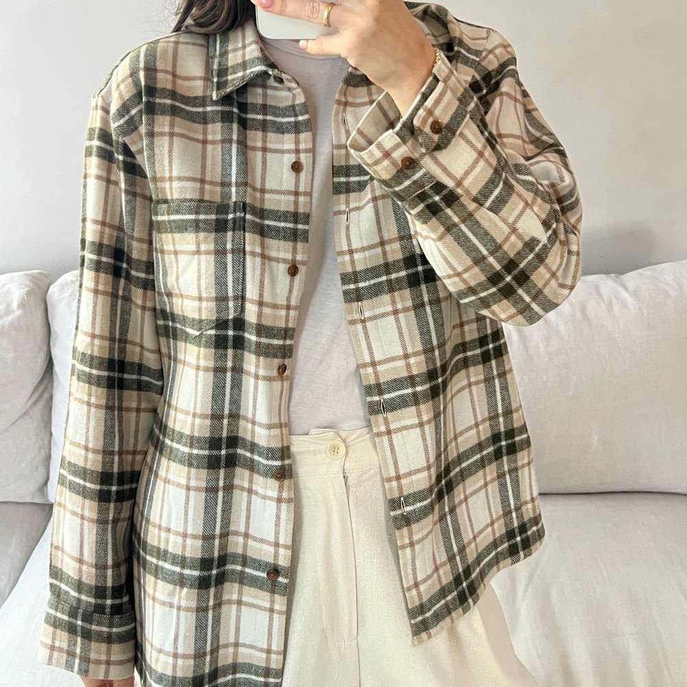 Jenni Kayne Boyfriend Flannel